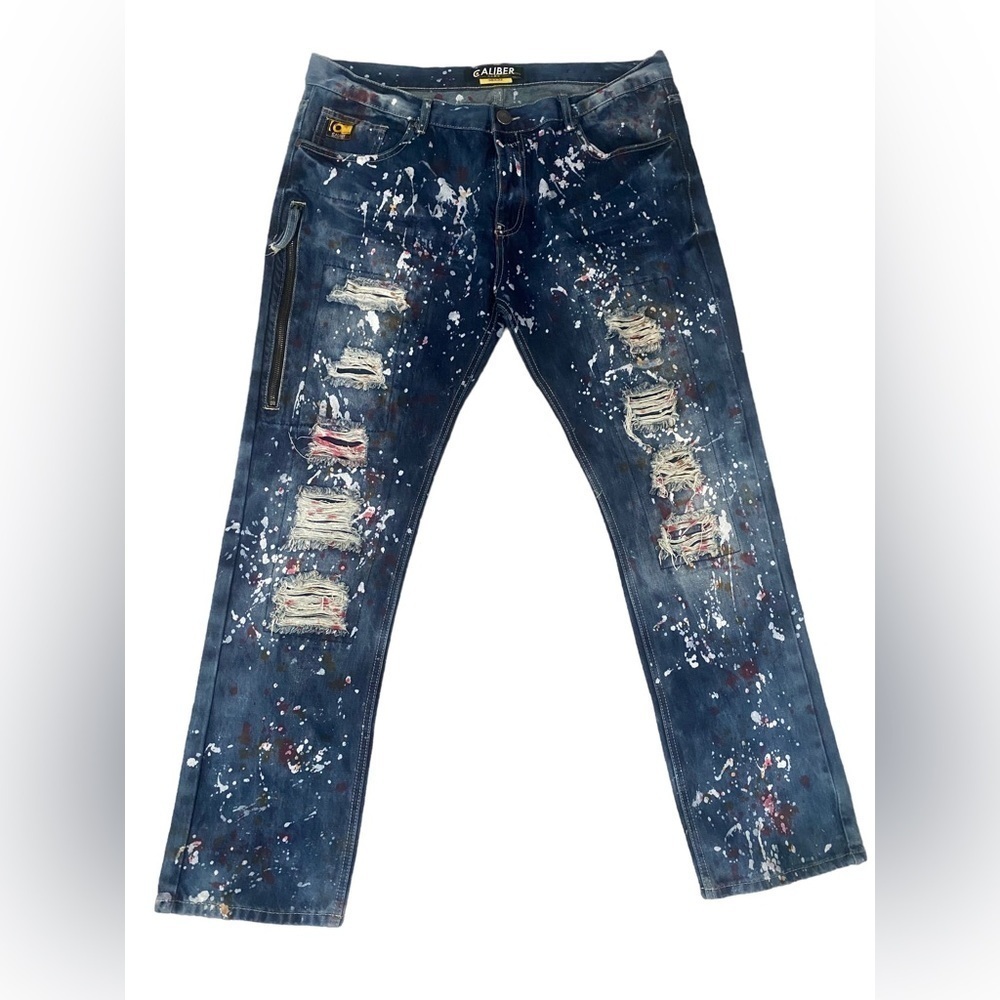 Caliber Men’s Paint Stained Jeans size 38x32